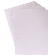 A4 Exercise Paper, Plain, 2 Hole Punched - 5 Reams